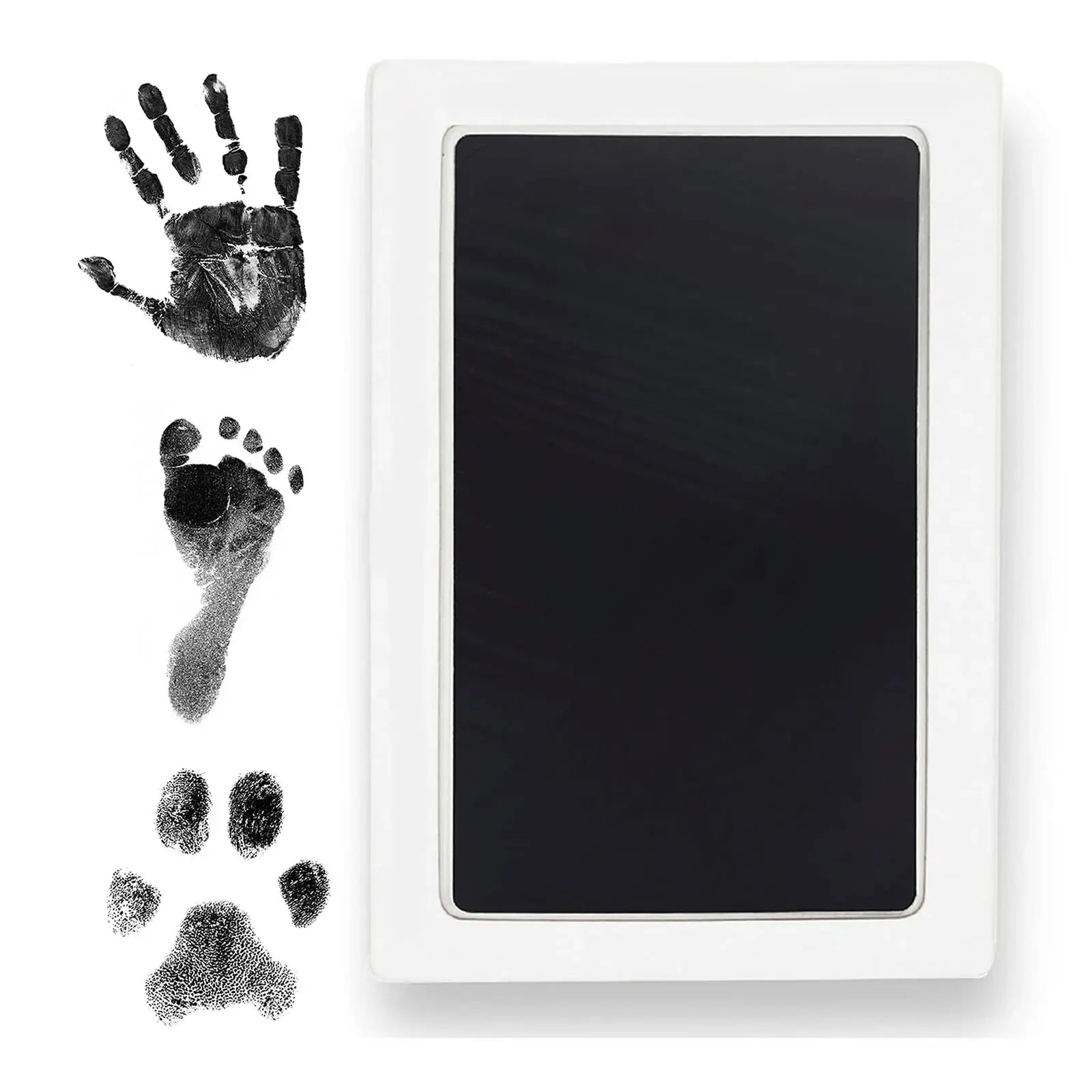 Paw Print Clean Touch Ink Pad, Dog Or Cat Pet Owner Keepsake, DIY Inkless Nose and additional angle