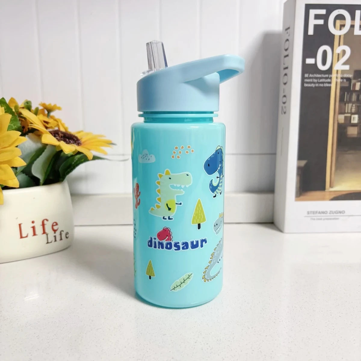 Portable 500ml Children Water Cup Leakproof for Camping Hiking School Gift for Pare additional angle