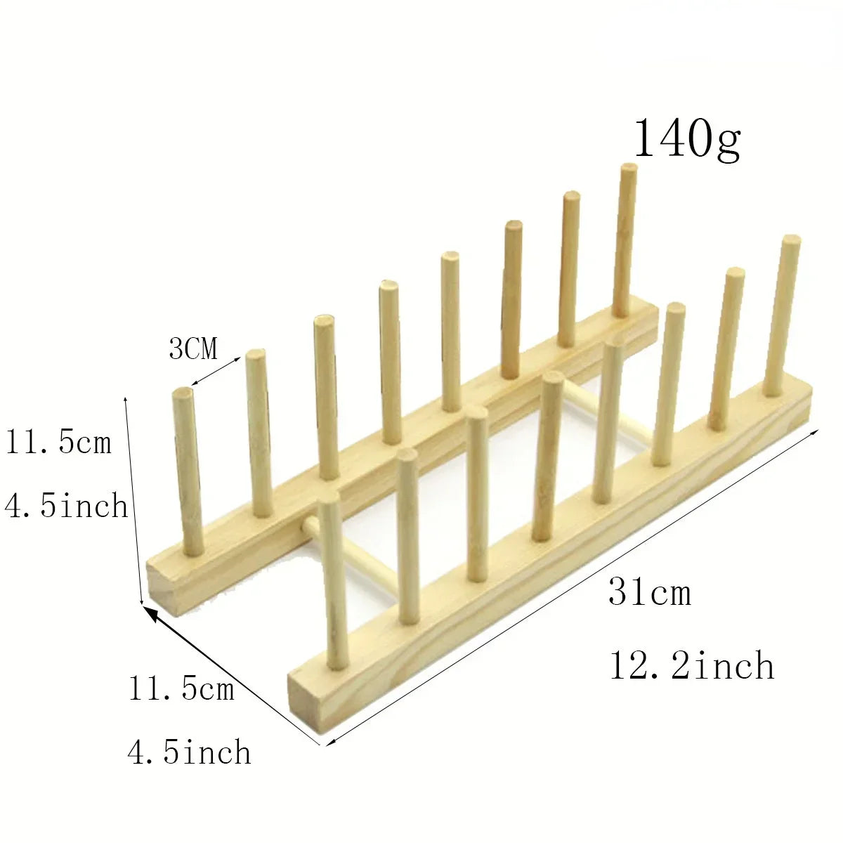 Stand Plate Dish Drying Rack Pot Lid Racks Kitchen Organizer Drying Cups Display Shelf close-up view