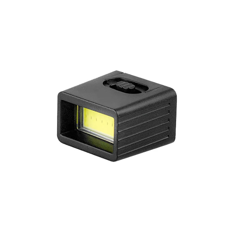 9V Mini LED Flashlight | Compact COB Key Light for 6F22 Battery detail view