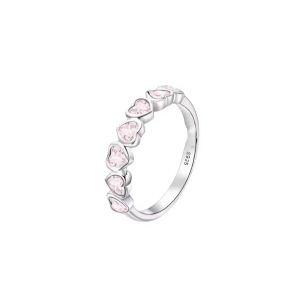 Sparkling Pink Bow Lotus Elephant Ring | Women's Wedding Banquet Jewelry Gift alternate view