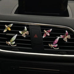 Butterfly Dragonfly Bee Car Perfume Clip Air Outlet Freshener detail view
