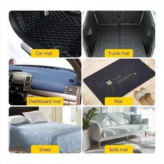 High Adhesive Car Carpet Fixed Patches Home Floor Foot Mats Anti Skid Grip Tapes
