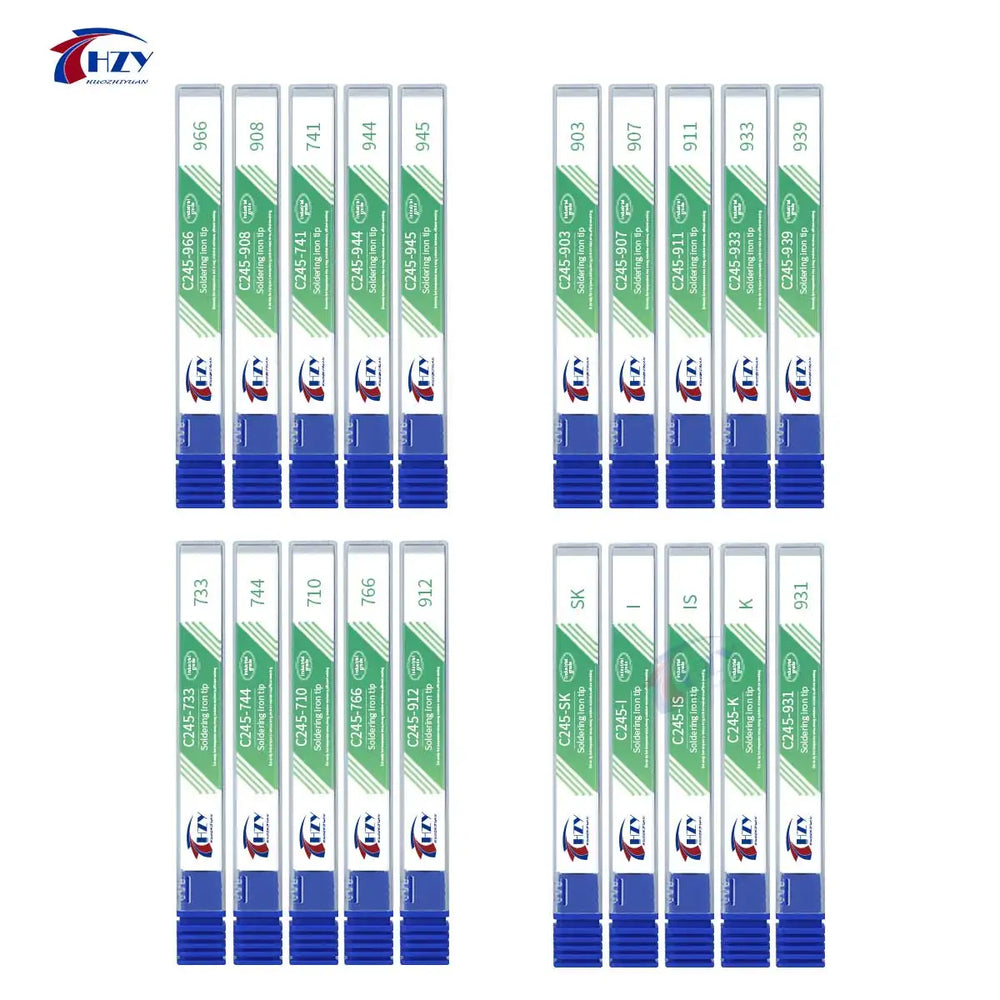 C245 Series Soldering Iron Tips | Universal T245 Handle Compatible Set for Phone Re additional angle