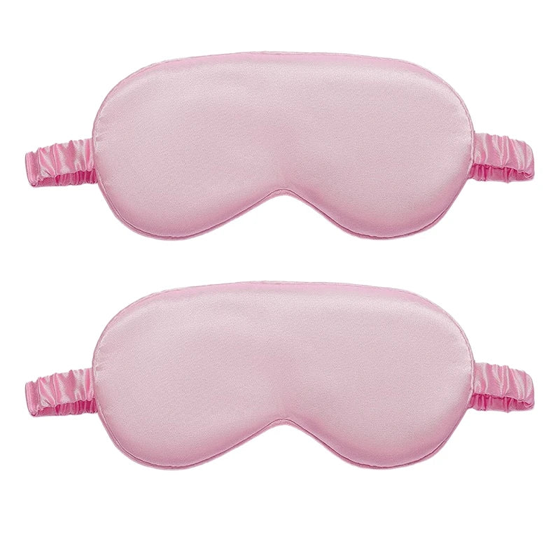 Imitated Silk Sleep Eye Mask | Soft Comfortable Sleeping Shield for Light Blocking detail view