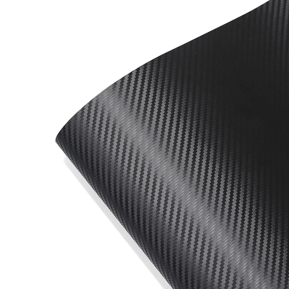 3D Carbon Fiber Black Car Sticker Vinyl Wrapping Film - Onlytenbucks.com