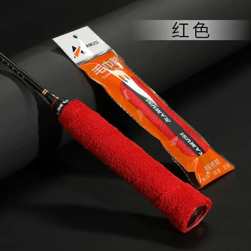 Badminton Racket Long Hair Microfiber Towel Tape Sweat Absorbing Anti-slip Thick To additional angle