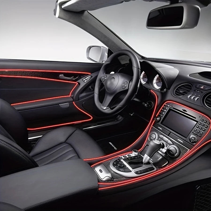 Car interior strip, car styling decoration flexible strip, dashboard cover decorati additional angle