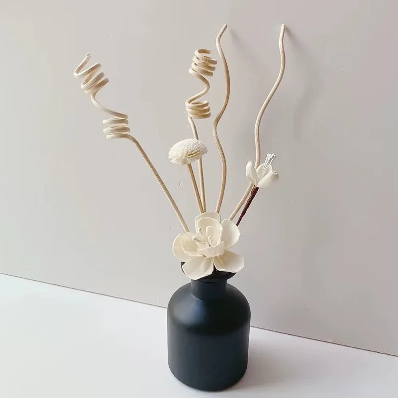 5/6Pcs Flower Fragrance Stick Fireless Aromatherapy Rattan Sticks Fragrance Diffuser | DIY Home Deco