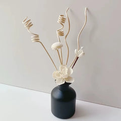 5/6Pcs Flower Fragrance Stick Fireless Aromatherapy Rattan Sticks Fragrance Diffuser | DIY Home Deco