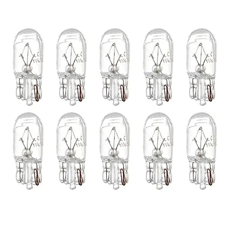 10 X Signal Lamp Glass T10 W5W 12V 5W Car Bulb lifestyle view