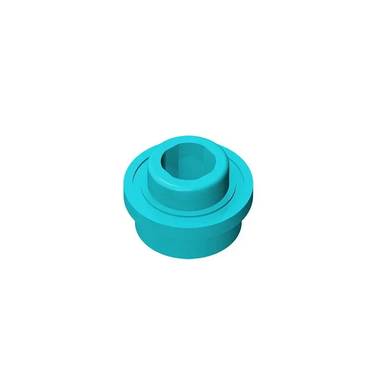 Gobricks GDS-603 PL.ROUND 1X1 W. THROUGHG. HOLE | Compatible Building Brick lifestyle view