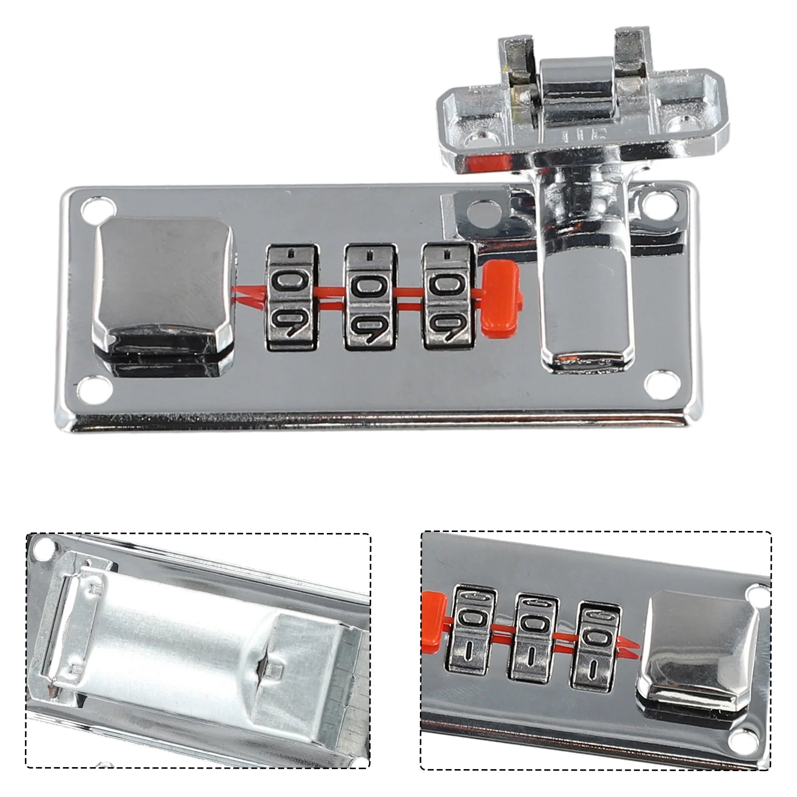 Combination Lock 29mm Retro Code Lock Luggage Suitcase Padlock