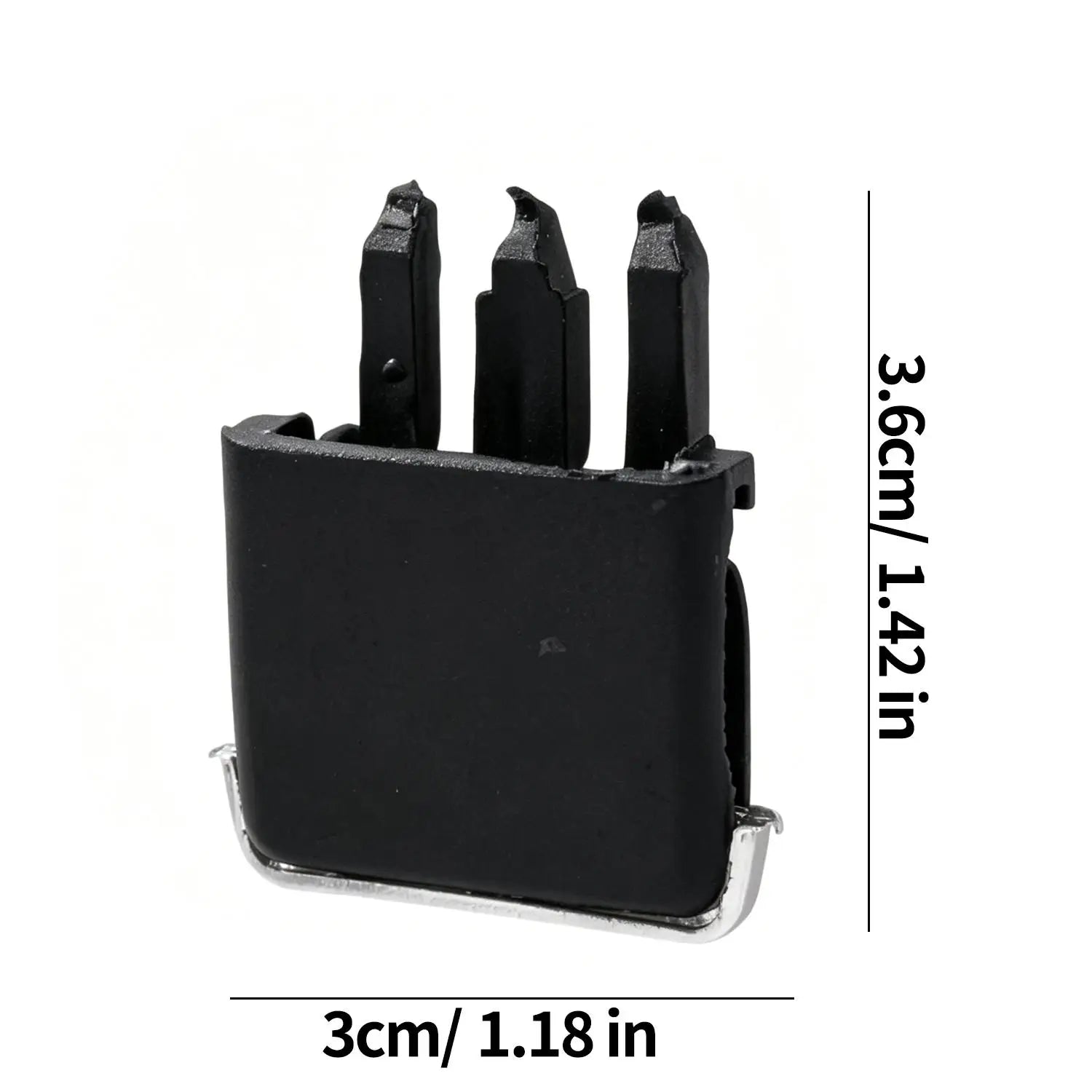 1/2pcs Car Air Vent Paddle Clip Dashboard Air Conditioner Outlet Adjustment Lever Auto close-up view