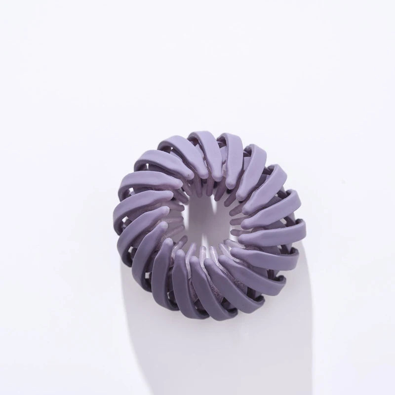 Magic Hair Pins Clips Bird Nest Shaped Hair Holder Matte Hair Ring Ball Head  High Ponytail Hair Device Women Hair Accessories