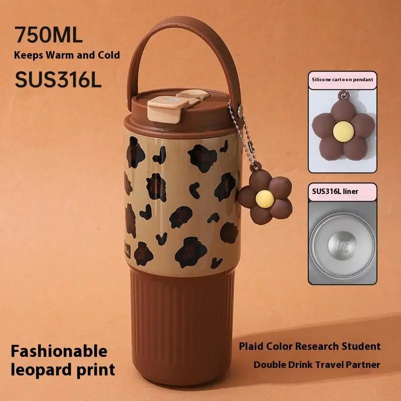 316 Stainless Steel Car Travel Mug Thermos Cup For Hot And Cold Dual Use Portable Tum alternate view
