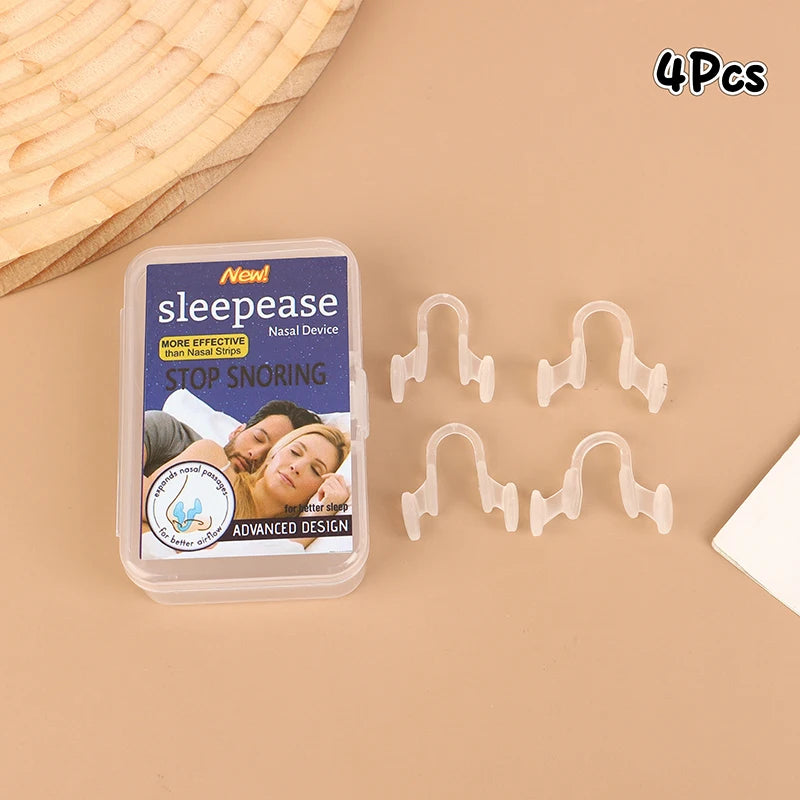 Anti Snore Nasal Dilator | Silicone Nose Clip for Better Sleep lifestyle view