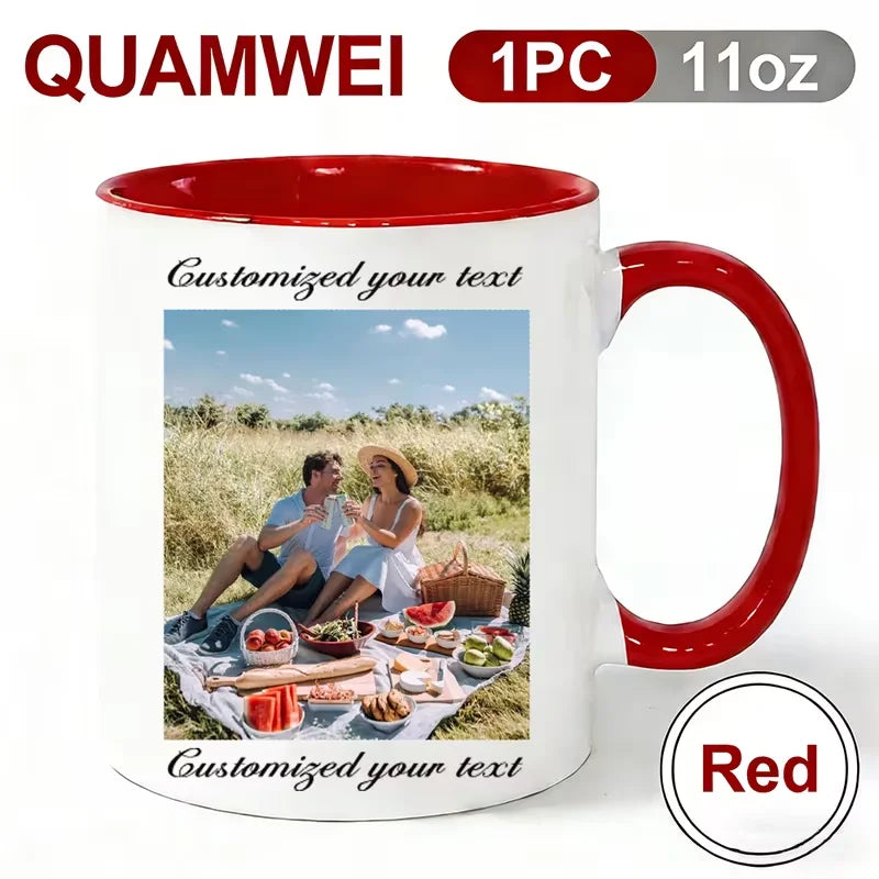 Customizable Photo Mug | Personalized Gift for Valentine's Day additional angle