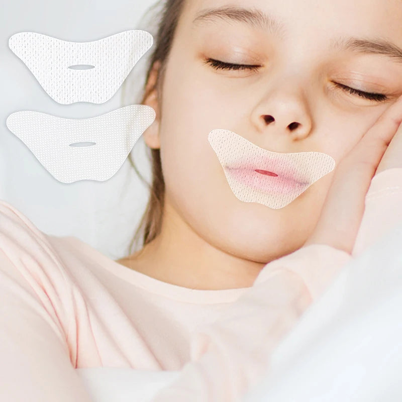 Anti-Snoring Stickers for Adults | 30 Pack Mouth Breathing Correction Patches additional angle