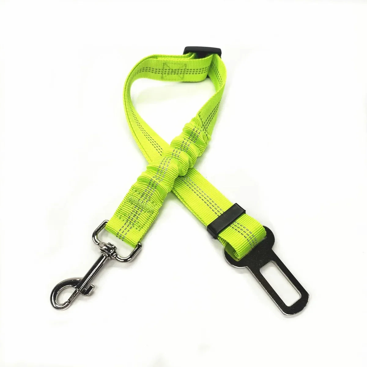 Dog Seat Belt | Quick Release Pet Safety Belt for Car Travel close-up view