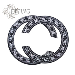 (SMTGDP11)IRIN 94 104mm Hard PVC Guitar Circle Sound Hole Rosette Inlay Decal Sticker fo detail view