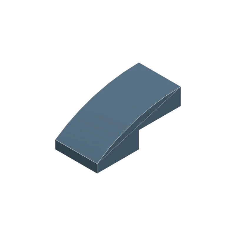 50pcs 11477 Slope Curved 2 x 1 Bricks Bulk | Modular Building Blocks for MOC detail view
