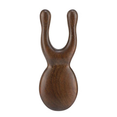 Wooden Gua Sha Facial Tool Head Massager for Face Nose Eye Acupressure Massage
