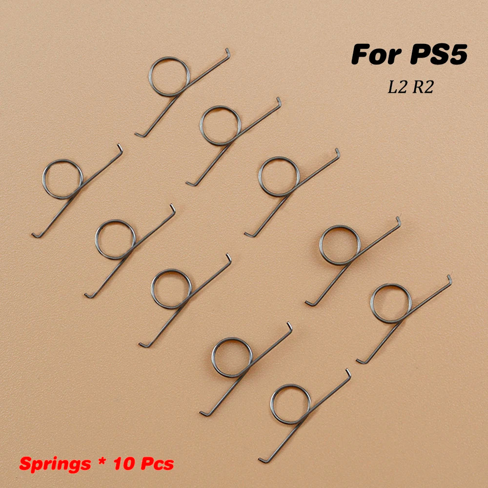 10Pcs PS4 PS5 Trigger Button Springs Set | Controller Repair Kit detail view