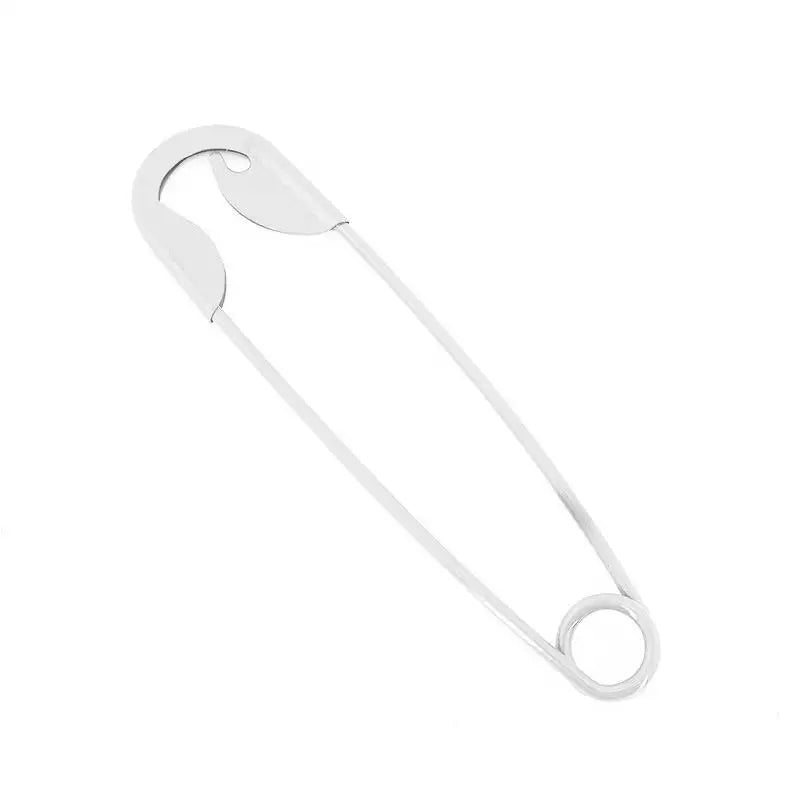 【Xia2】Large Safety Pin Metal Hair Claws Barrettes For Women Girls Hair Accessories Hairclips Hairpins Headwear Gifts{S}