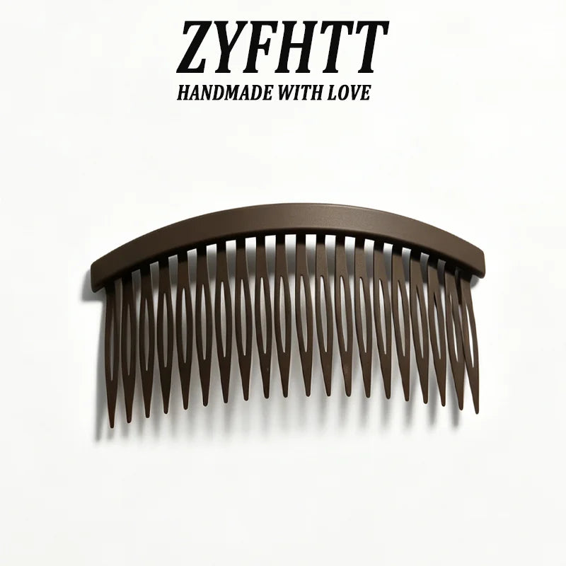 1/3pcs ZYFHTT Solid Color Acrylic Hair Clips for Women Versatile Elegant Hair Stick F lifestyle view