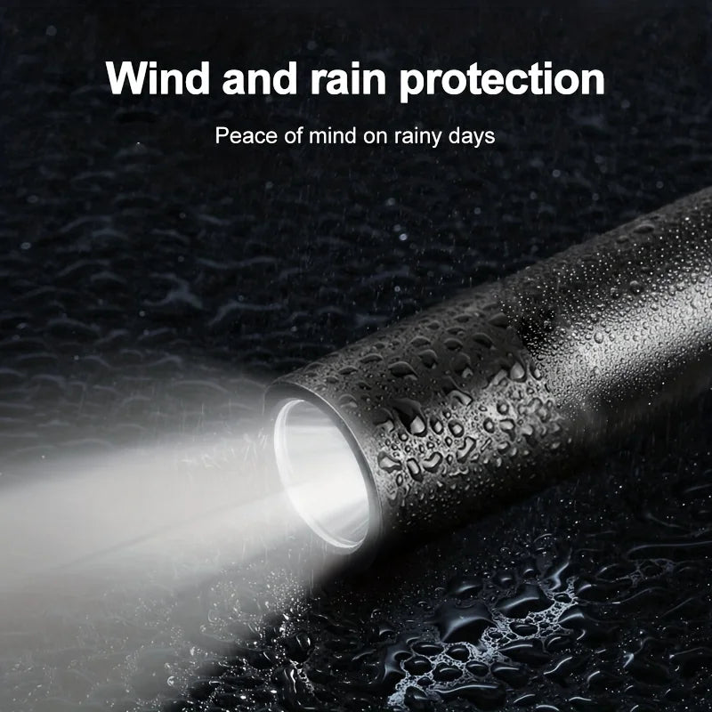 Mini LED Flashlight Q5 Zoom | 400LM Rechargeable Waterproof Torch lifestyle view