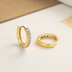 3PCS Double Flower Tragus Stud Earring Set | Cartilage Hoop and Helix Jewelry for Wome close-up view