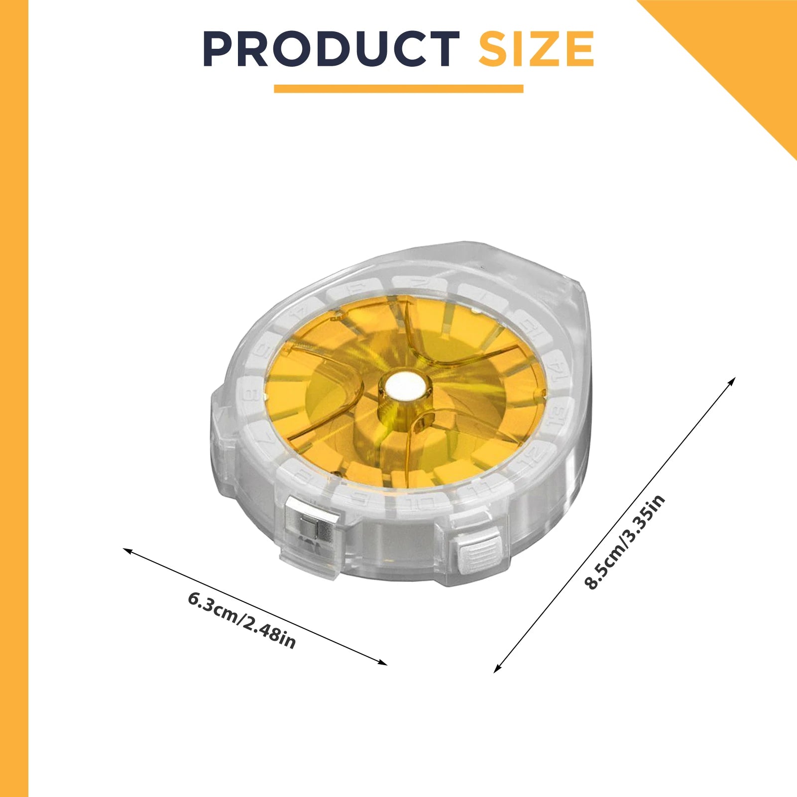 Fishing Line Storage Box with Cutter Anti-Reverse Reel for Carbon Line Plastic Multifunctional Organizer