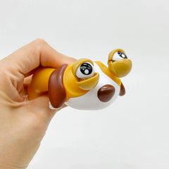 Cute Squishy Dog Stress Toy | Kawaii Big Eyes Puppy Squishy alternate view