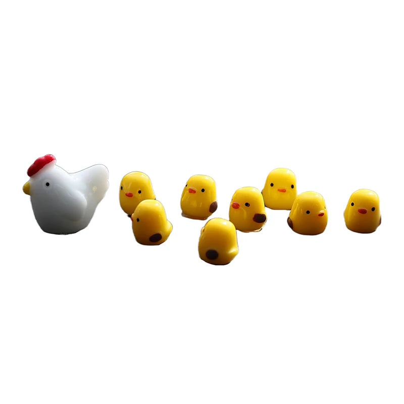 Mini Chickens Car Rearview Mirror Decor additional angle