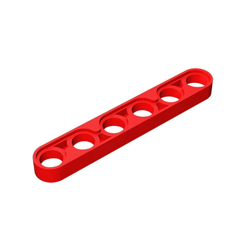 Gobricks GDS-694 Technical Liftarm Thin 1 x 6 | Compatible Building Block Piece detail view