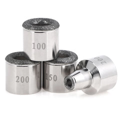 Microdermabrasion Tips Replacement | 100/150/200 Grit Diamond Dermabrasion Heads for alternate view