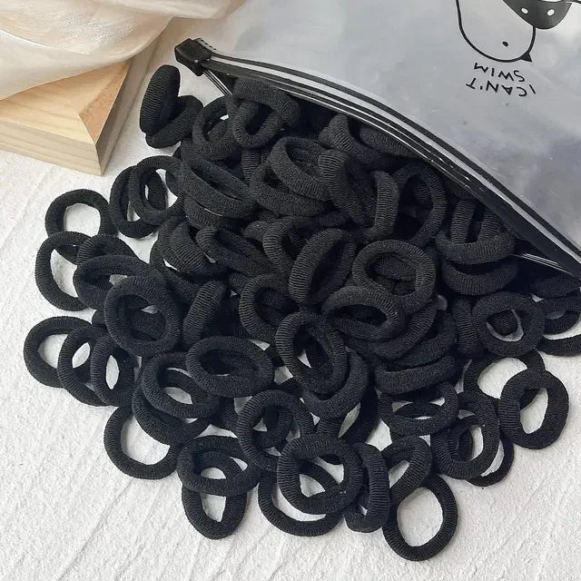 Scrunchie Rubber Band Kid Hair for Girls Ponytail Hold additional angle