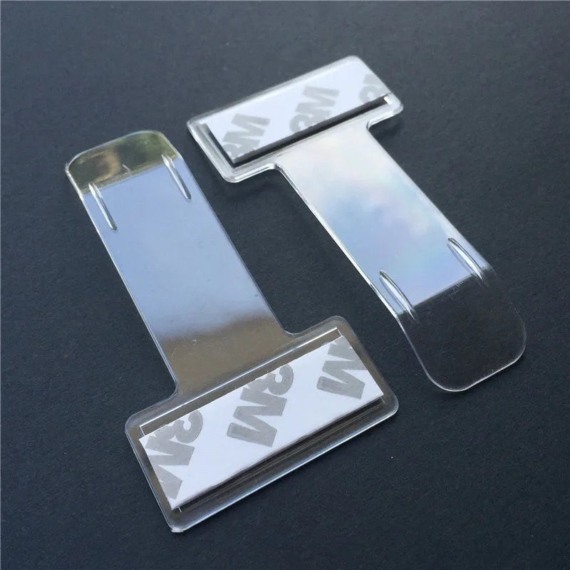 1/2/4/5/10PCS Plastic Car Styling Parking Ticket Holder Car Fastener Card Holder Mo additional angle
