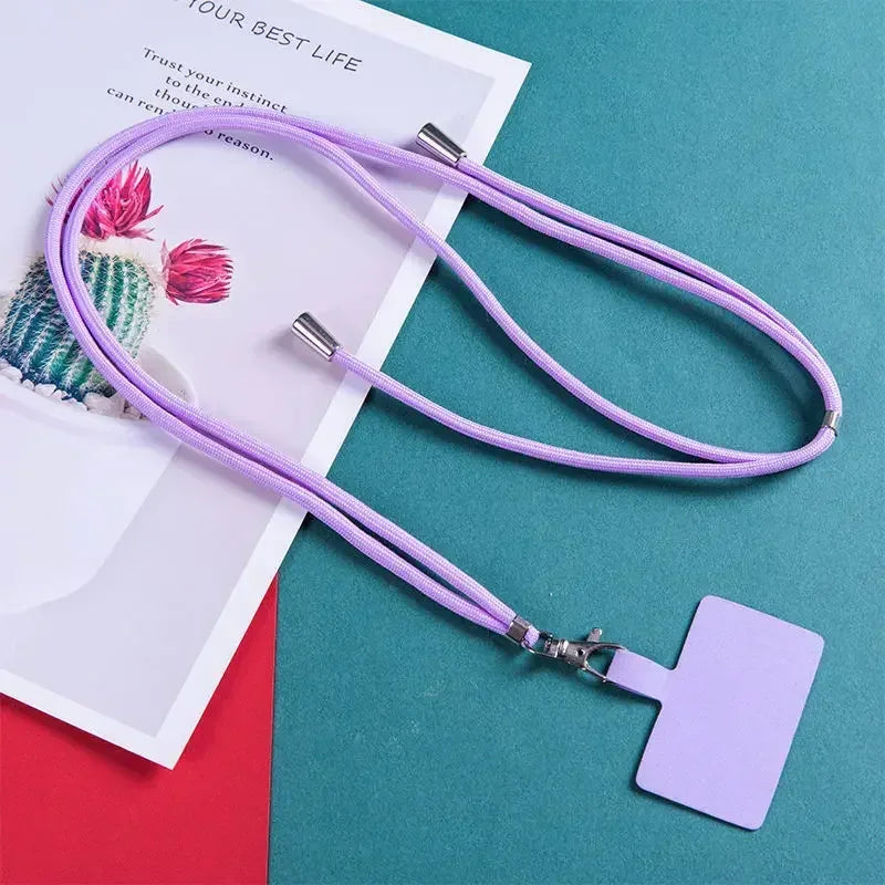 Crossbody Lanyard Necklace Strap Universal Mobile Phone Lanyard Long Adjustment Phone alternate view