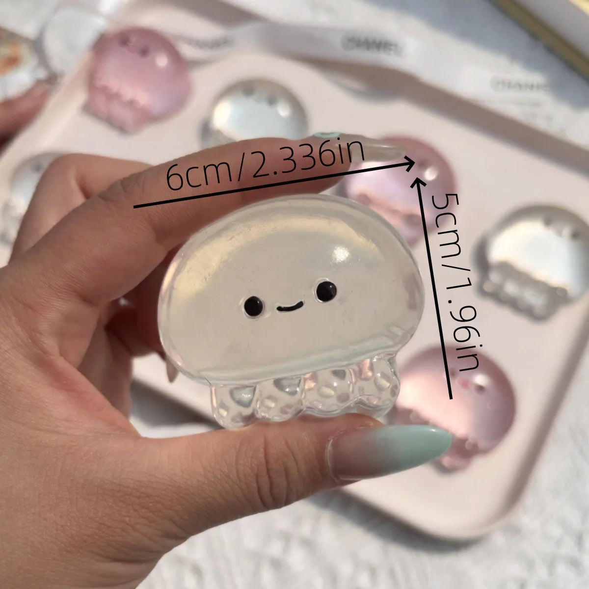 Jellyfish Squishy Toy for Stress Relief | Soft Slow Rising Sensory Fidget Toy alternate view