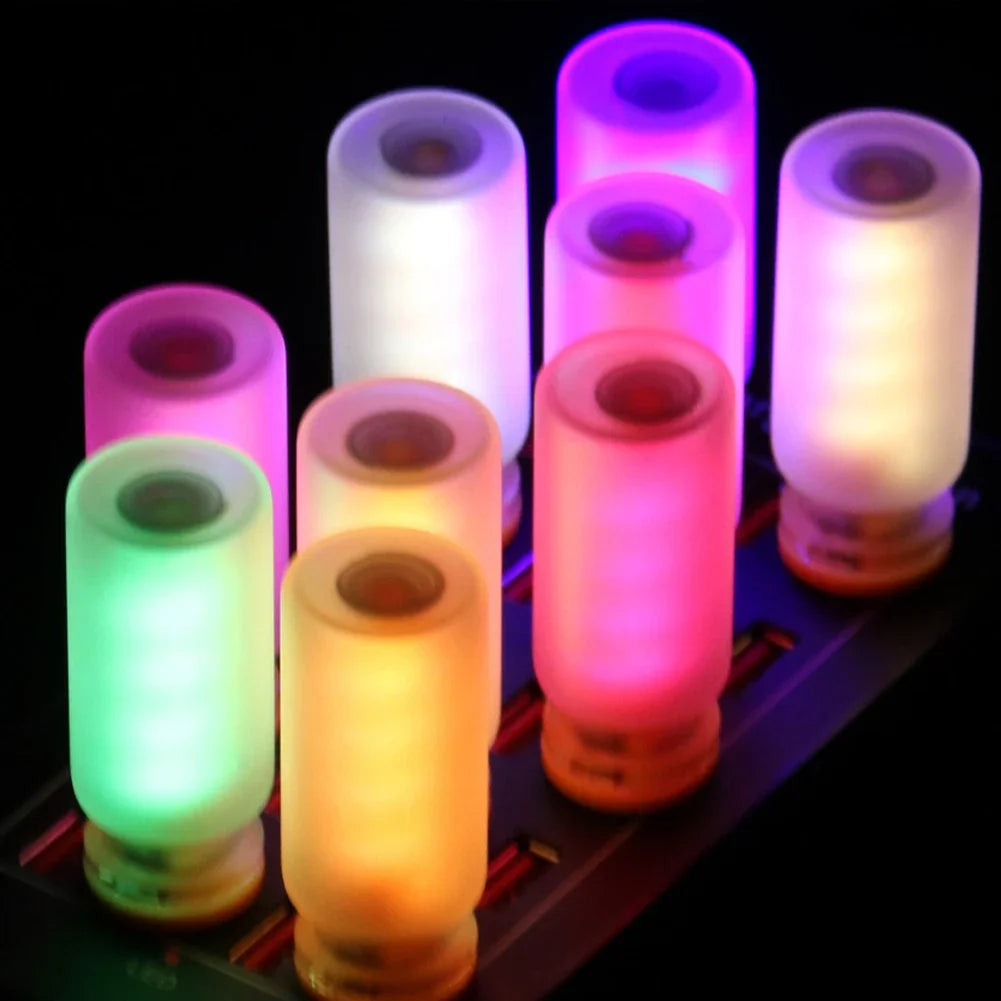 Frosted Glass USB Touch Control Car LED Atmosphere Light | Dimmable Night Decoration Lam detail view