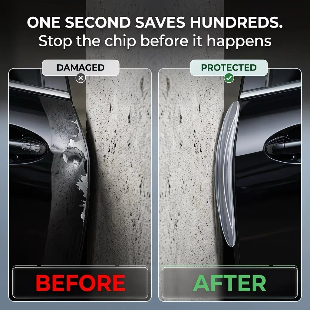 Car Door Protection Strip, Anti-Scratch Anti-Collision Silicone Edge Guard, Self-Adhesive Door Edge Protection