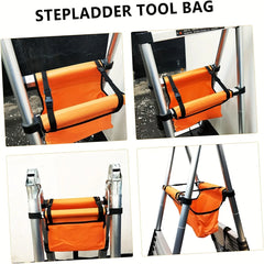 Ladder Multipurpose Tool Pouch | Telescoping Storage Organizer for Hanging close-up view