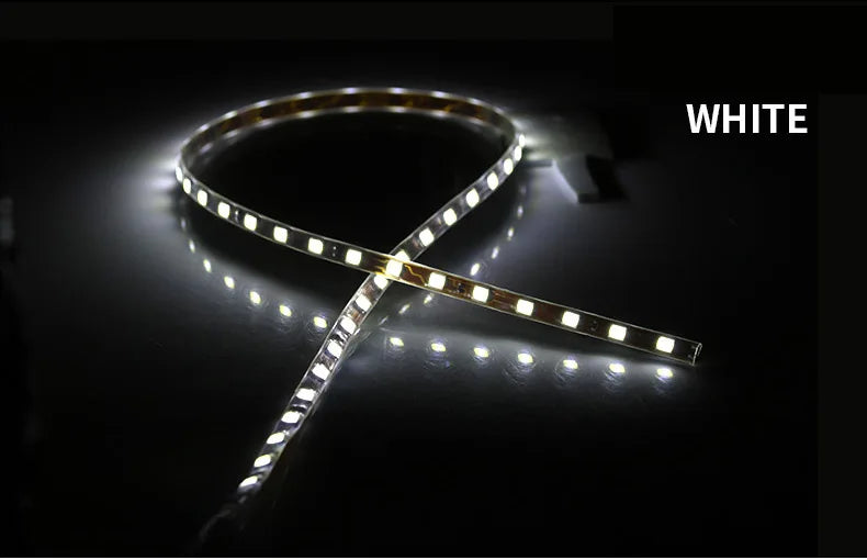 2PCS Car LED Strip Lights 45cm 1210 45SMD | Waterproof Auto Atmosphere Decorative Lamp detail view