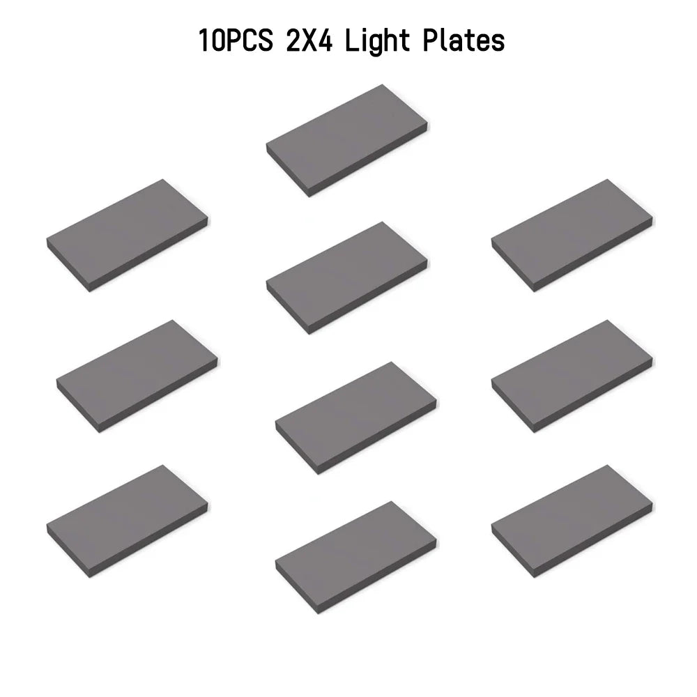 City Road Street Baseplate Building Blocks | Pedestrian Crossing Base Compatible with Ma detail view