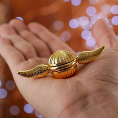 Fingertip Spinning Gyroscope Fidget Spinner | Metal Anti Stress Desk Toy for Adults and Kids