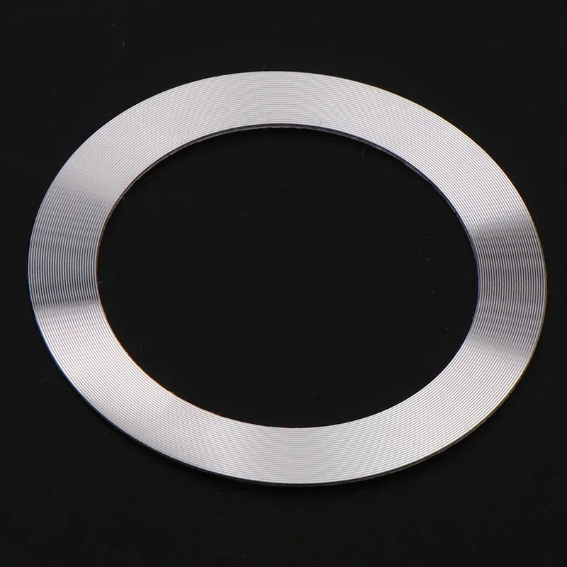 PSP 1000 UMD Game Console Outer Steel and Copper Decorative Back Cover Ring - 1PCS Rep close-up view