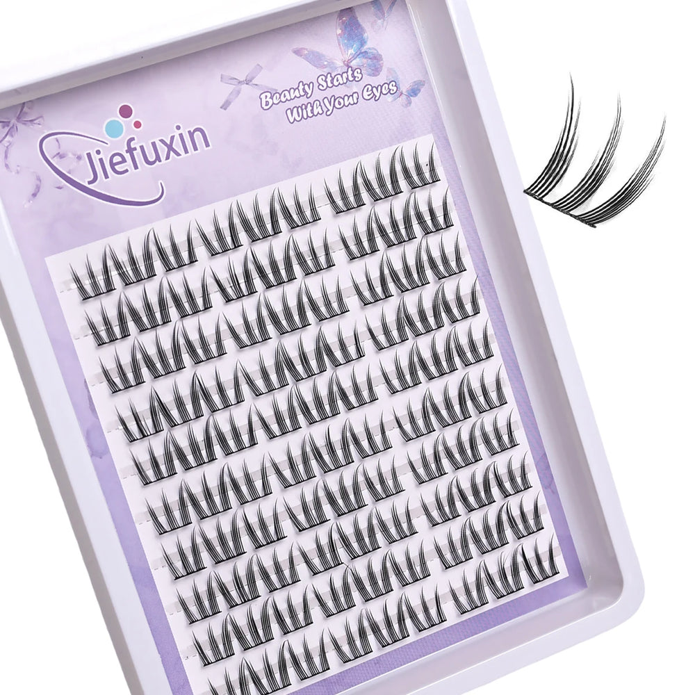 Natural Look DIY Lashes Extension Kit Cute Cat Paw False Eyelashes for Enlarged Eyes alternate view