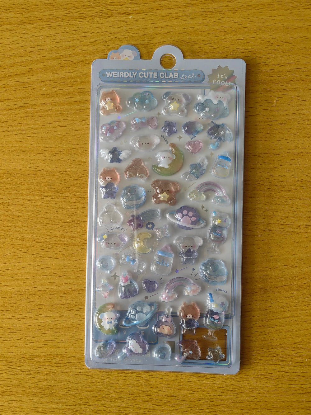 3D Food Stamping Seal Sticker | Japanese Anime Decorative Craft Stickers for Kids lifestyle view